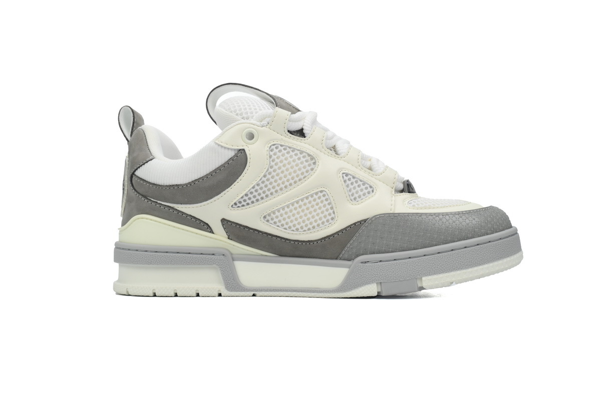 Louis Vuitton LV Trail Grey White Sneakers