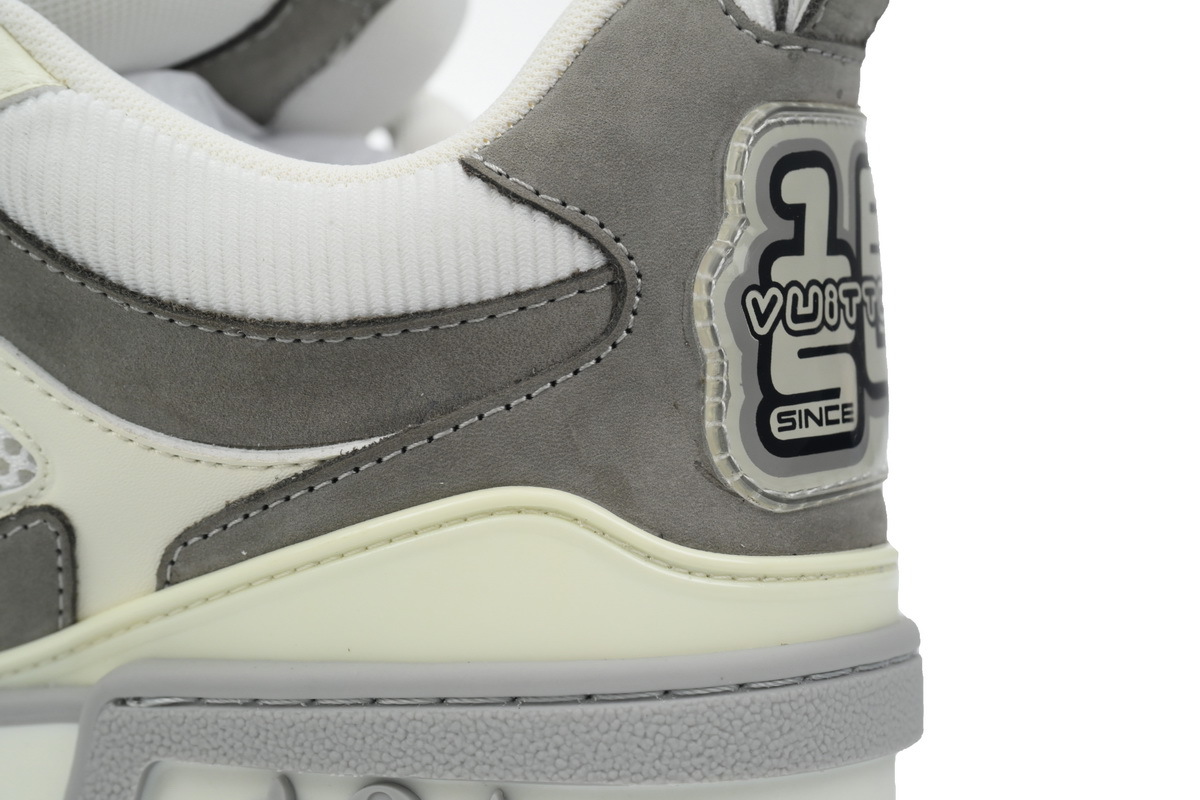 Louis Vuitton LV Trail Grey White Sneakers