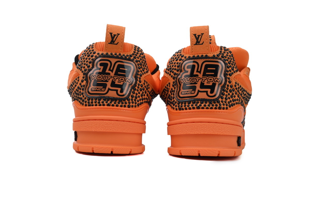 Louis Vuitton LV Trail Orange Brown Sneakers