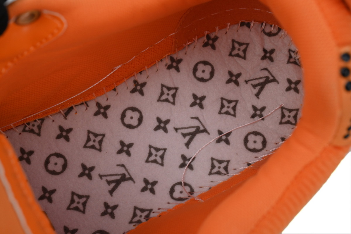 Louis Vuitton LV Trail Orange Brown Sneakers
