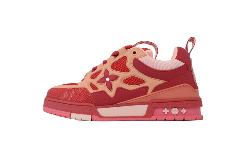 Louis Vuitton LV Trail Red Pink Sneakers