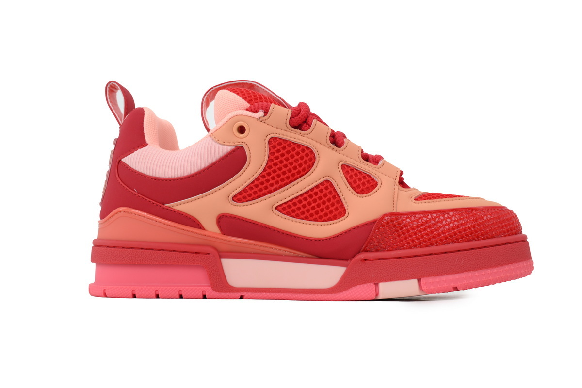 Louis Vuitton LV Trail Red Pink Sneakers