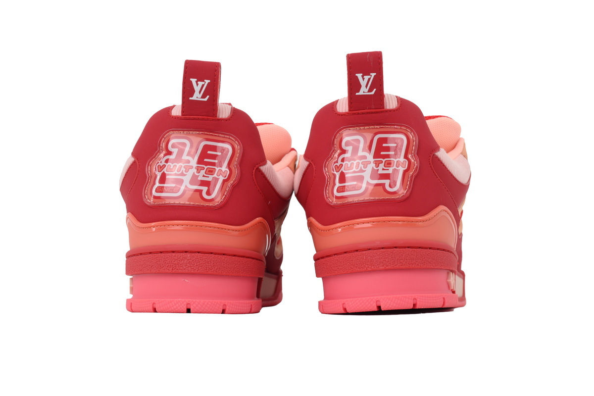 Louis Vuitton LV Trail Red Pink Sneakers