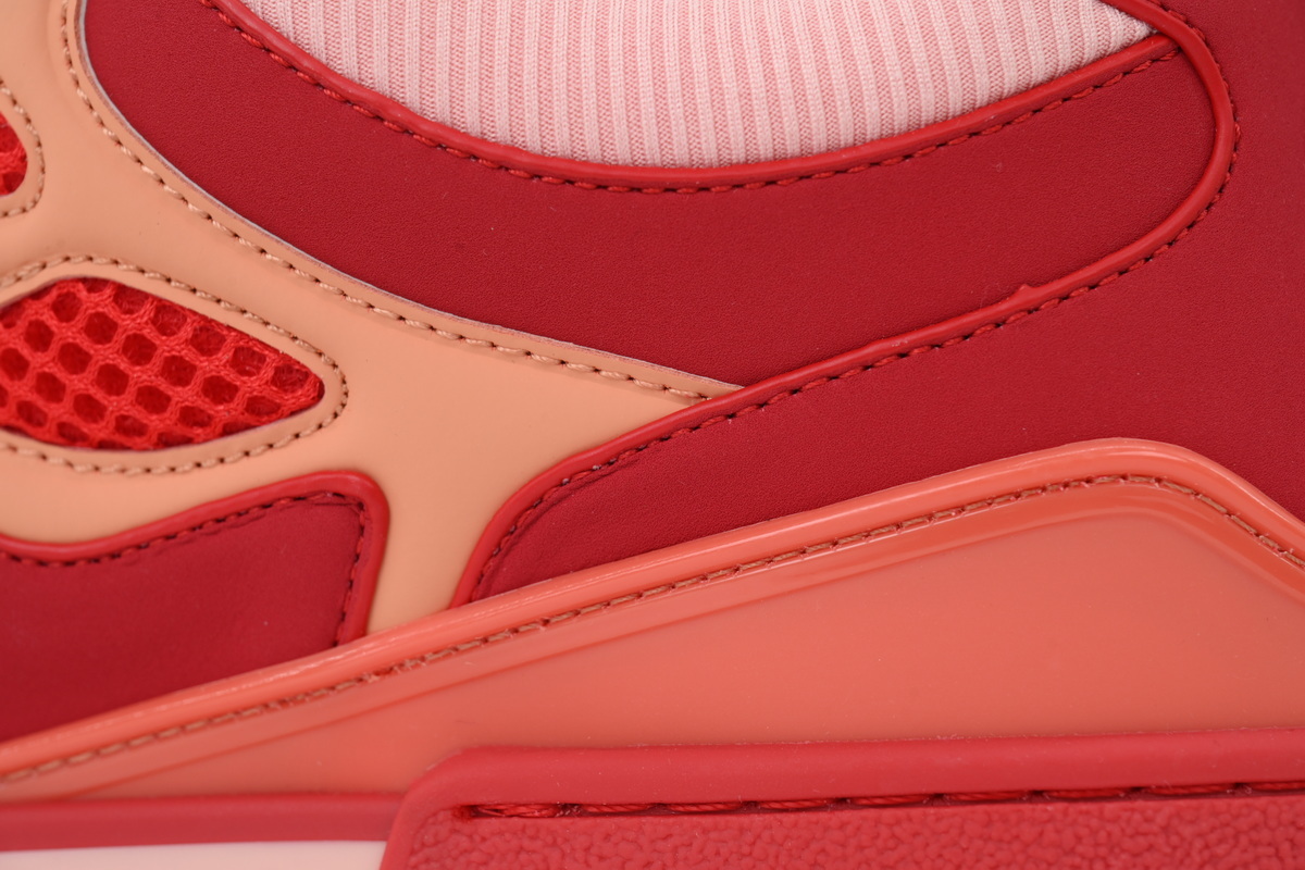 Louis Vuitton LV Trail Red Pink Sneakers