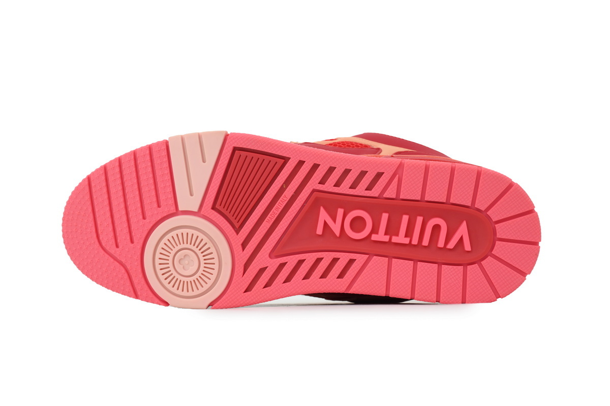 Louis Vuitton LV Trail Red Pink Sneakers