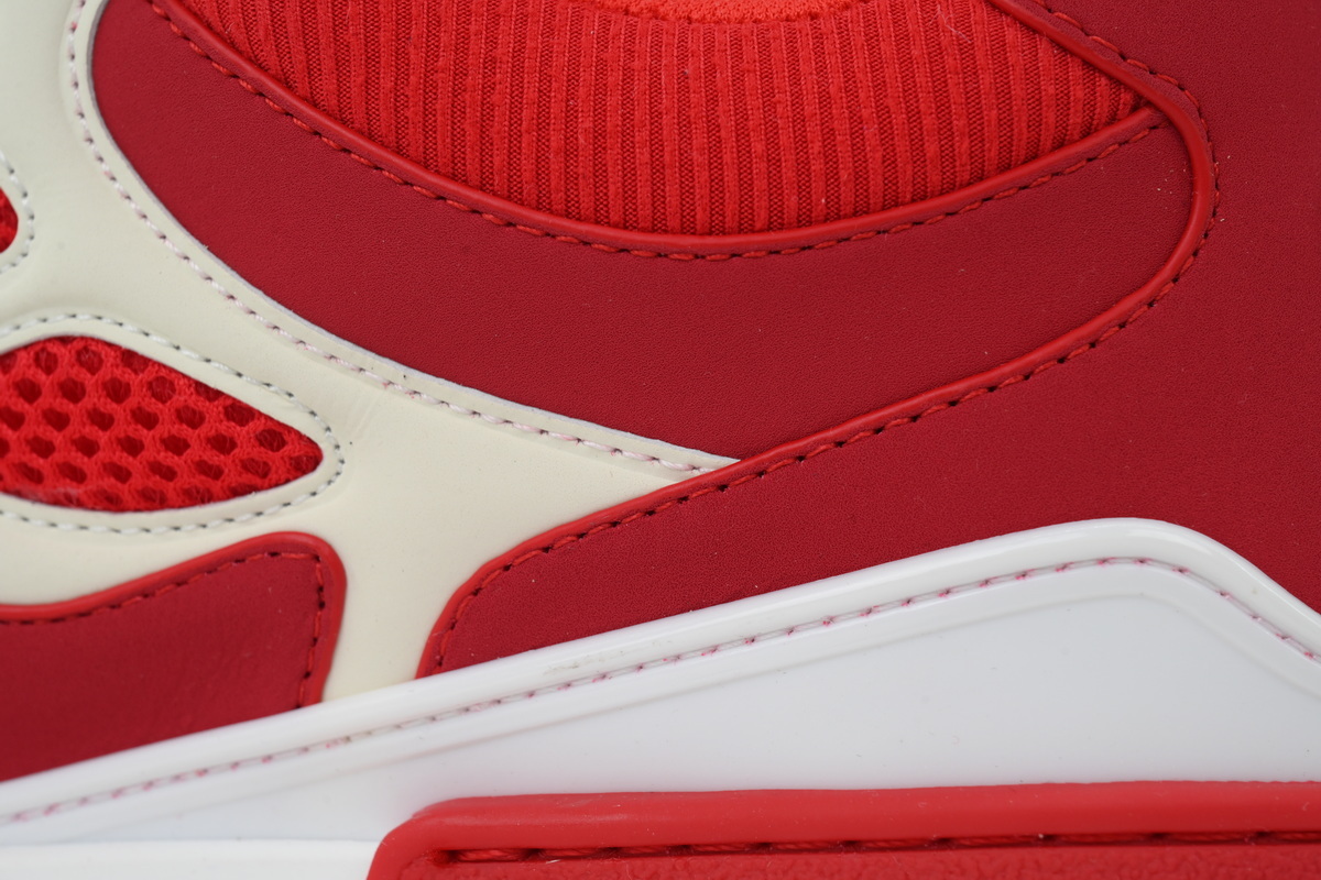Louis Vuitton LV Trail Red White Sneakers