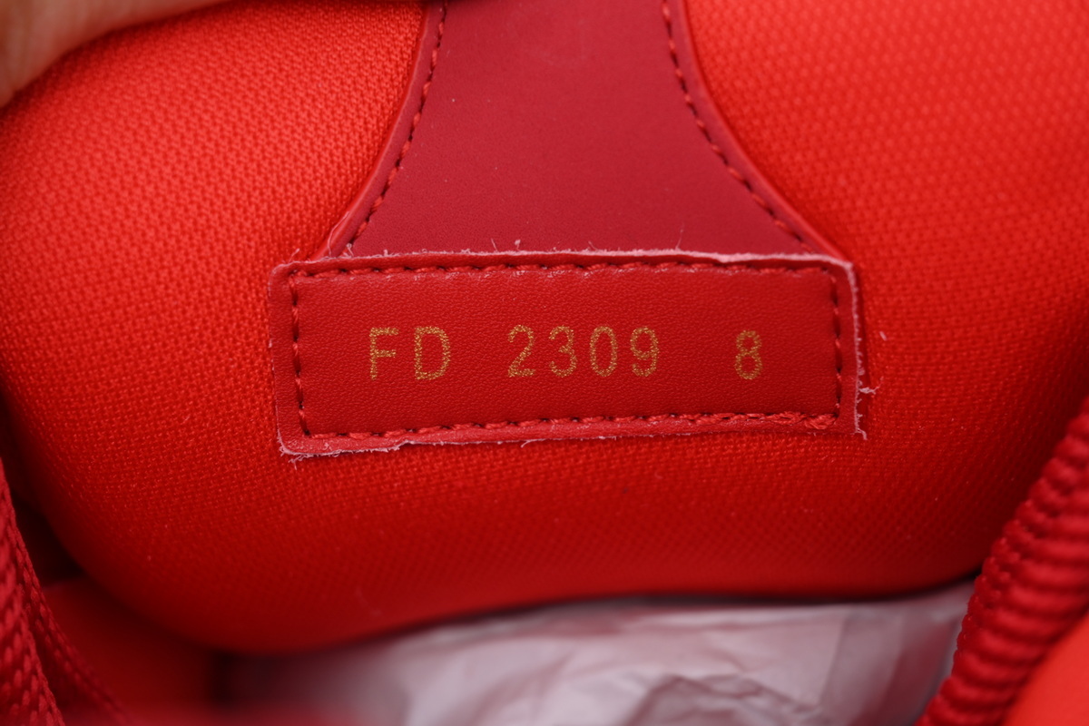 Louis Vuitton LV Trail Red White Sneakers