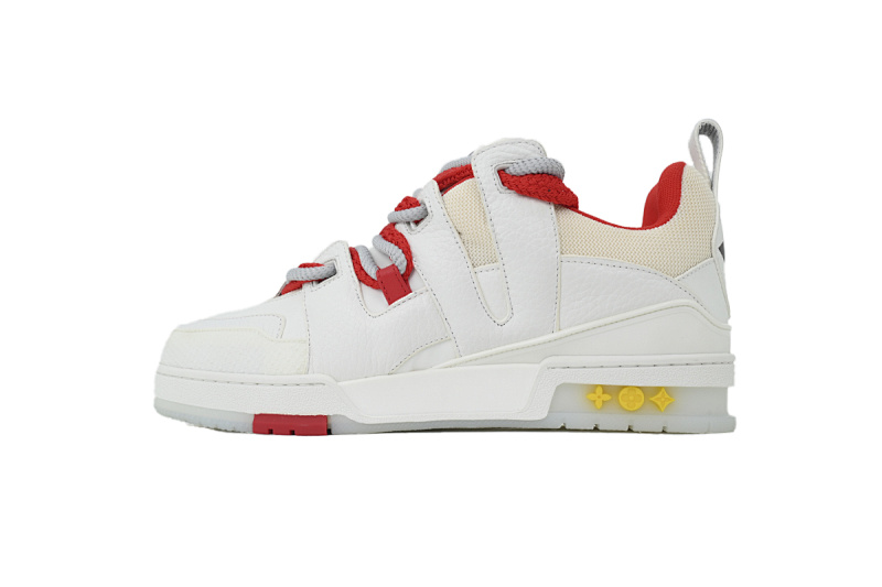 Louis Vuitton LV Trail White Red Sneakers