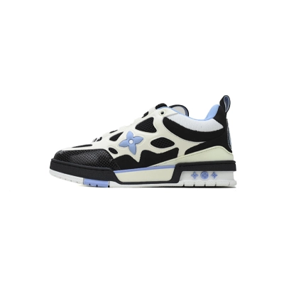 Louis Vuitton LV Trainer North Black Blue Sneakers 01