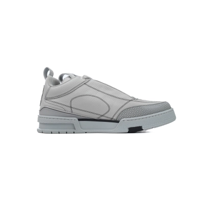 Louis Vuitton LV Trainer White Grey Sneakers 02