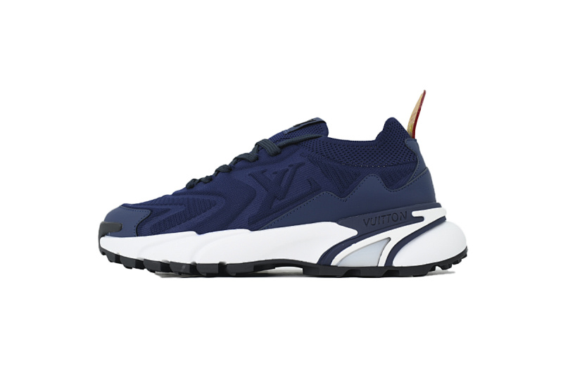 Louis Vuitton LV Runner Tatic Navy Blue White Sneakers