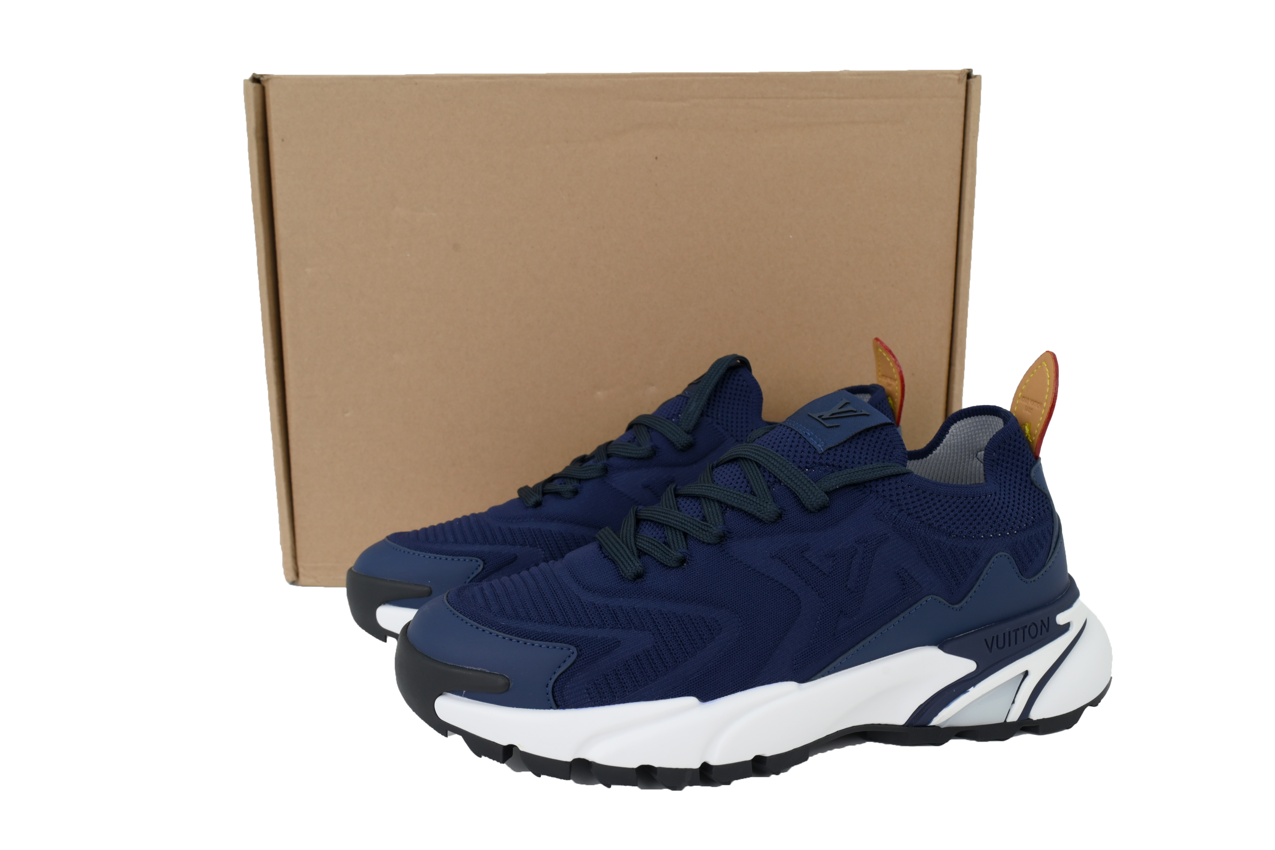 Louis Vuitton LV Runner Tatic Navy Blue White Sneakers