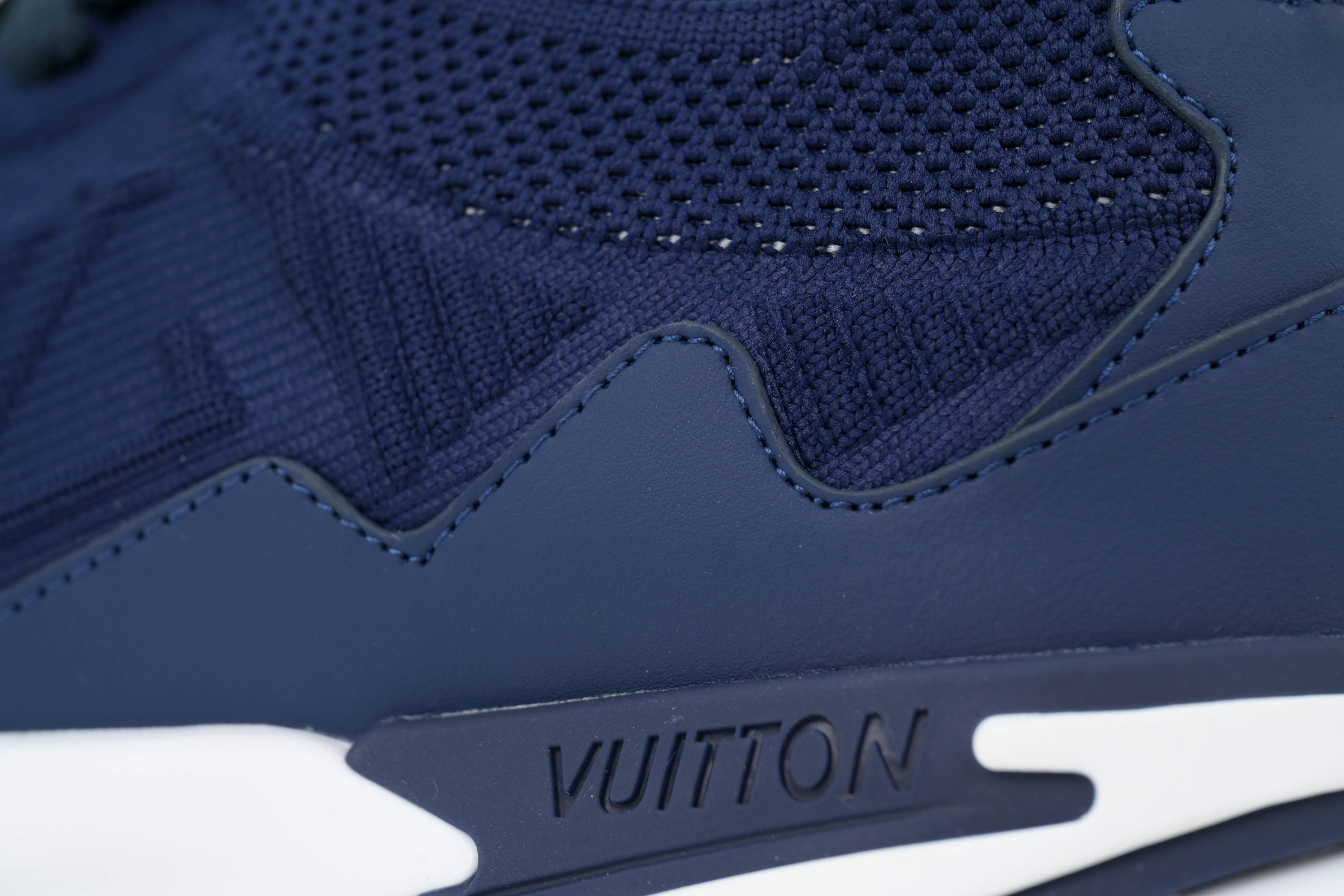 Louis Vuitton LV Runner Tatic Navy Blue White Sneakers
