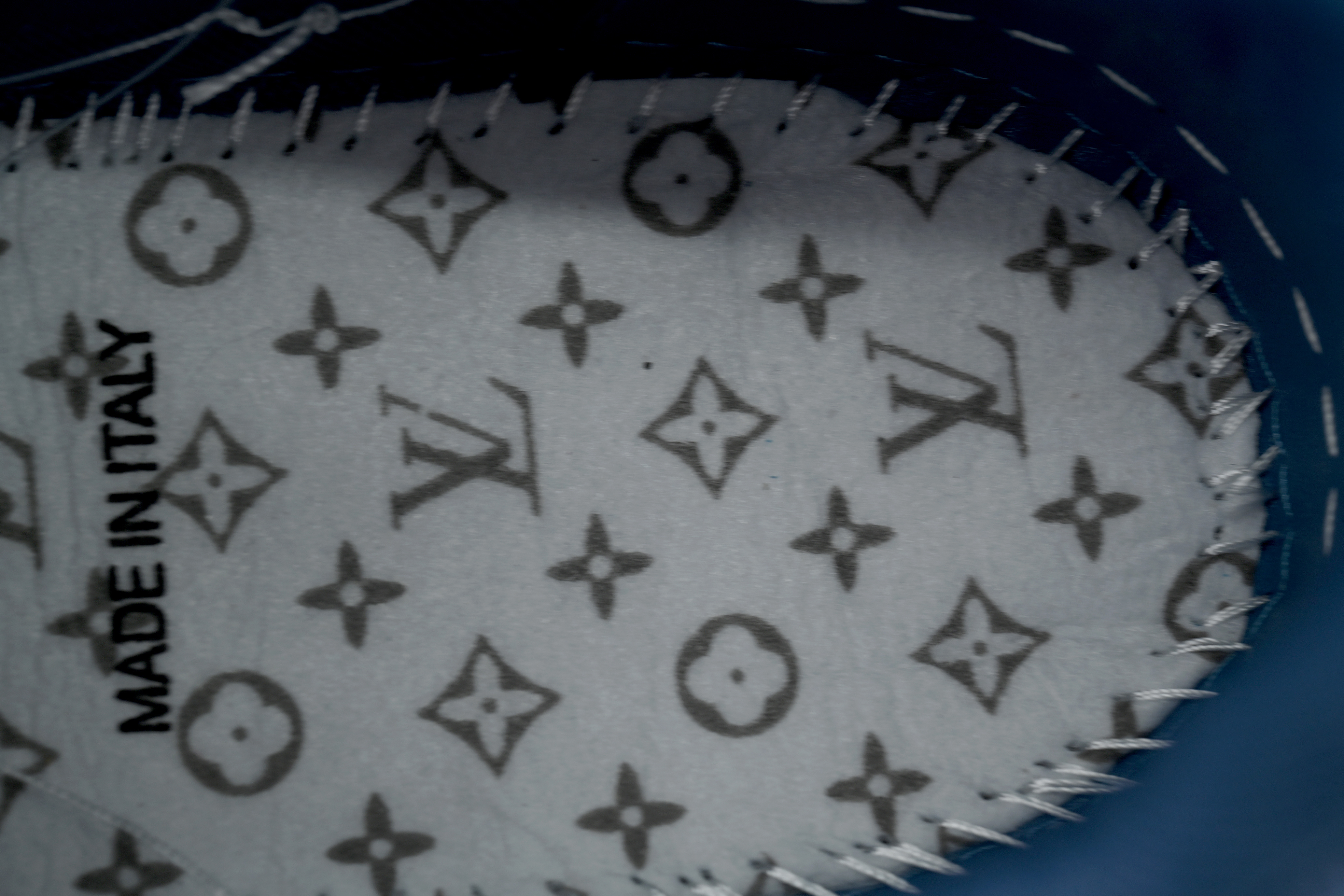 Louis Vuitton New White Blue