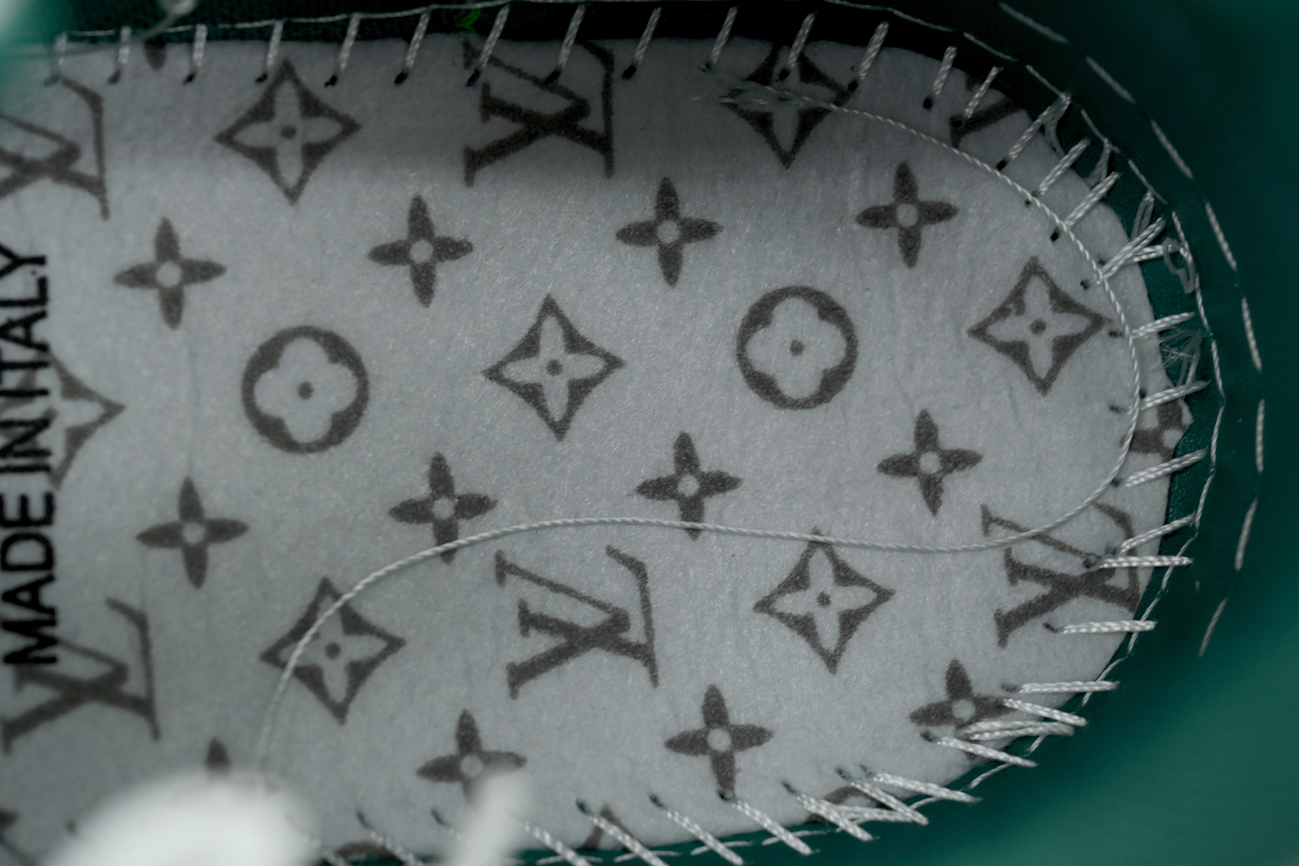 Louis Vuitton New White Green
