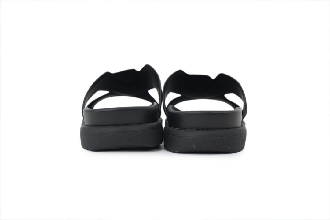 LOUIS VUITTON Oasis Mule Shoes Black Denim Fabric