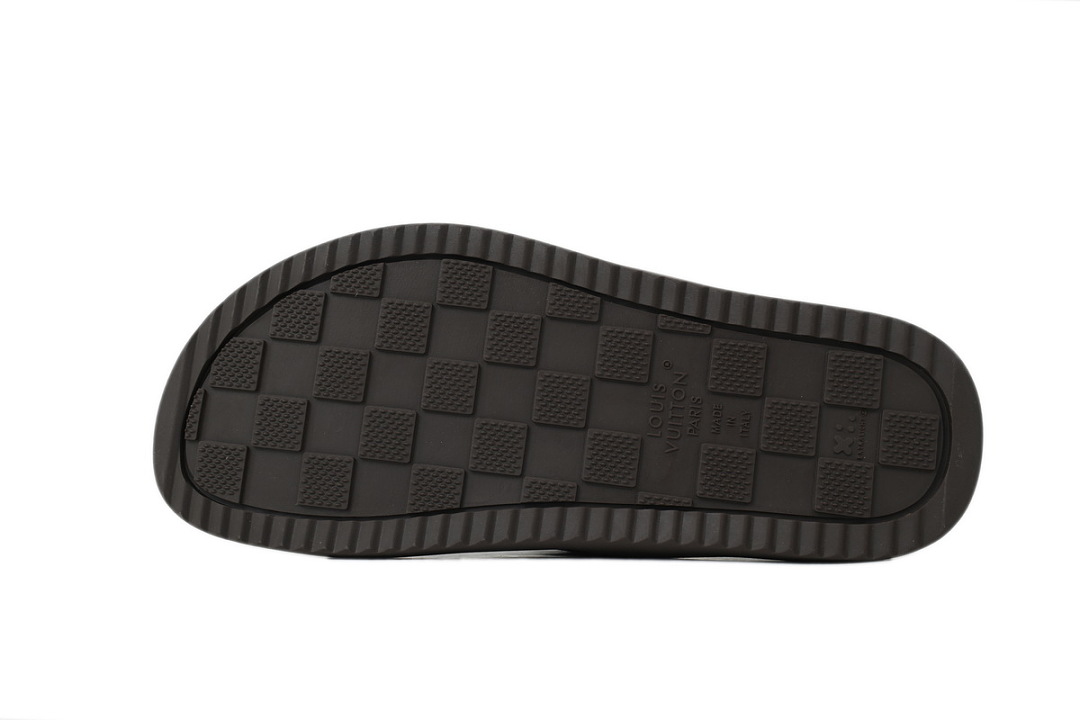 LOUIS VUITTON Oasis Mule Shoes Dark Brown