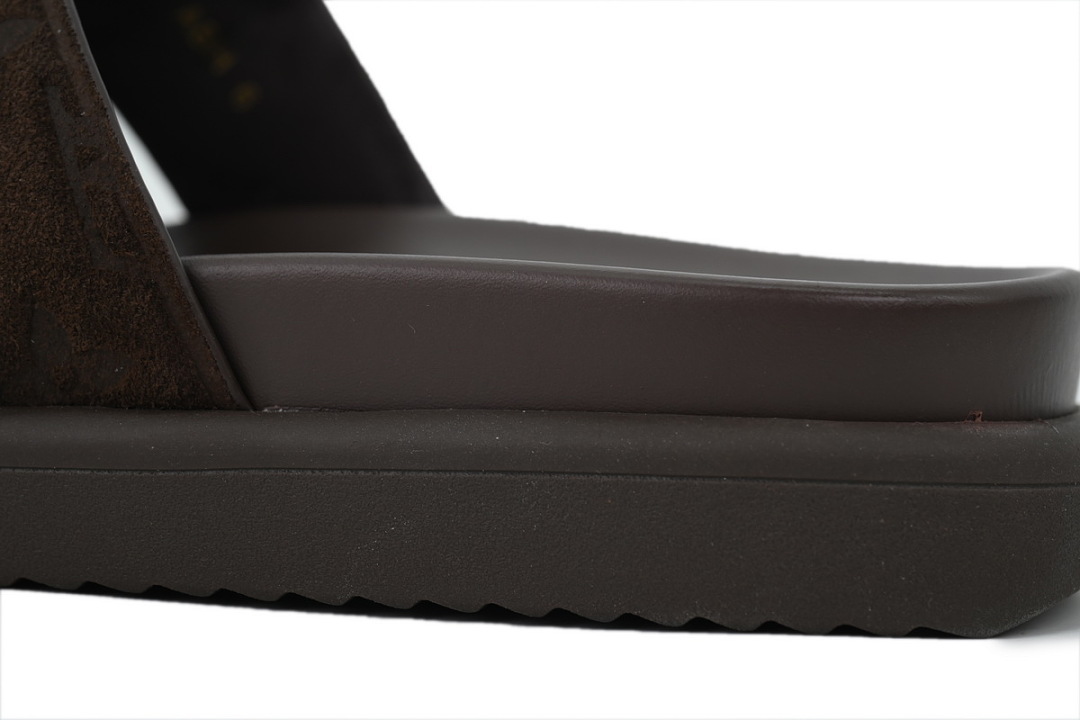 LOUIS VUITTON Oasis Mule Shoes Dark Brown