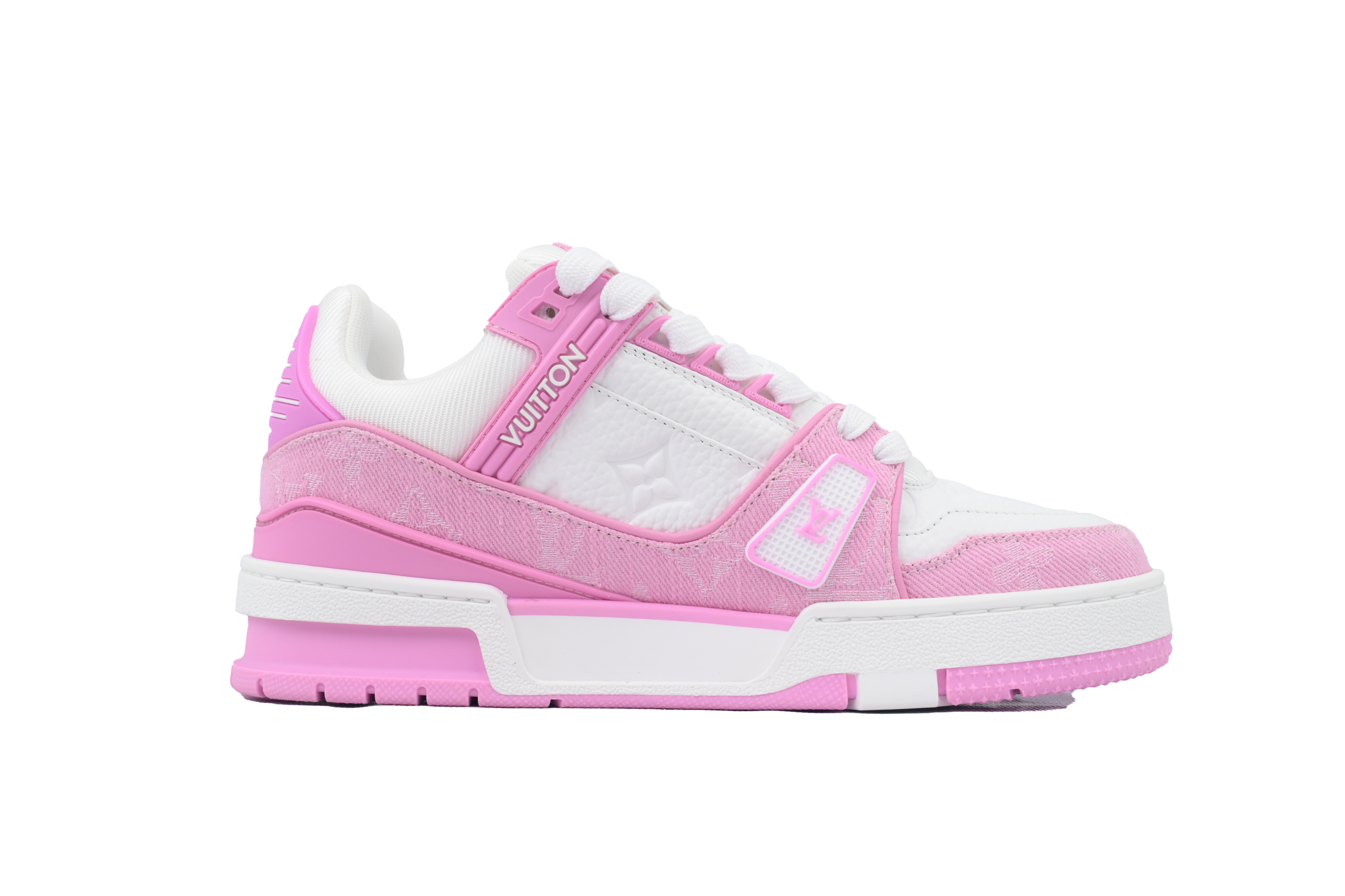 LOUIS VUITTON Pink White