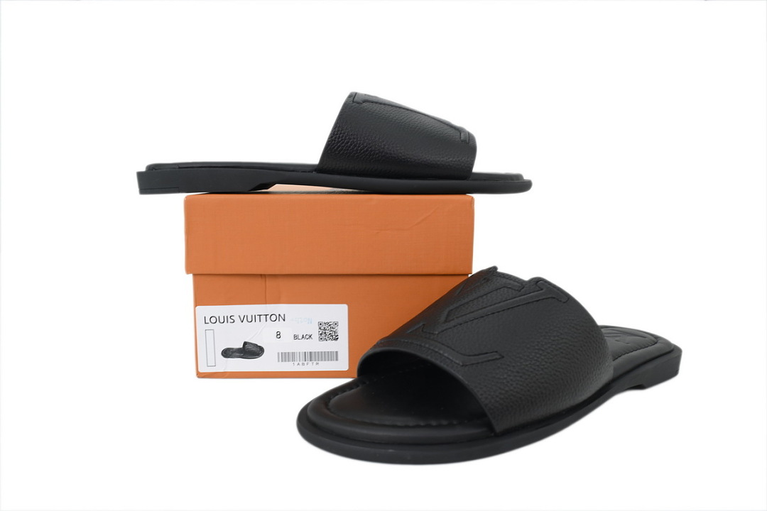Chaussures LOUIS VUITTON Portofino, noires