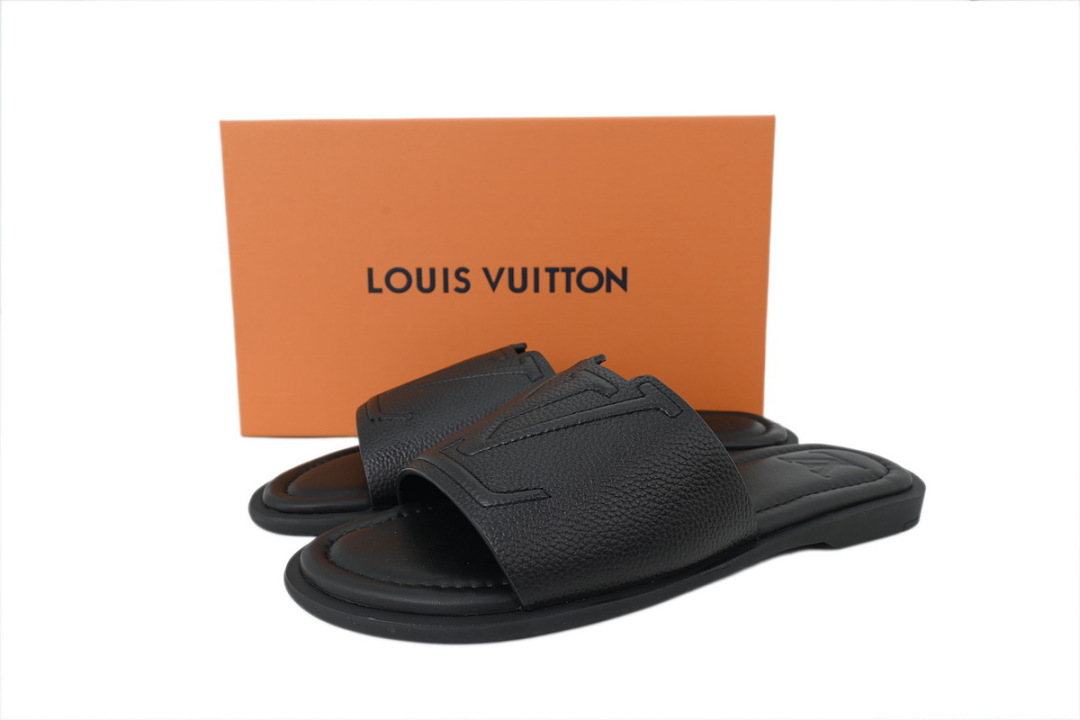 Chaussures LOUIS VUITTON Portofino, noires
