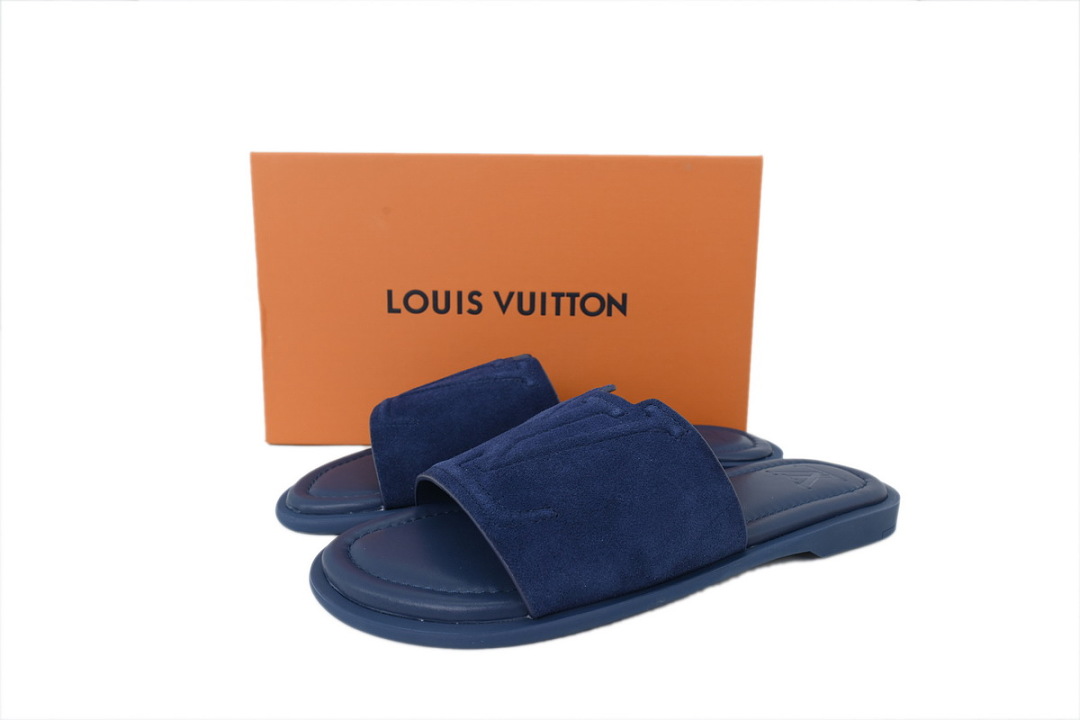 LOUIS VUITTON Portofino Shoes Blue