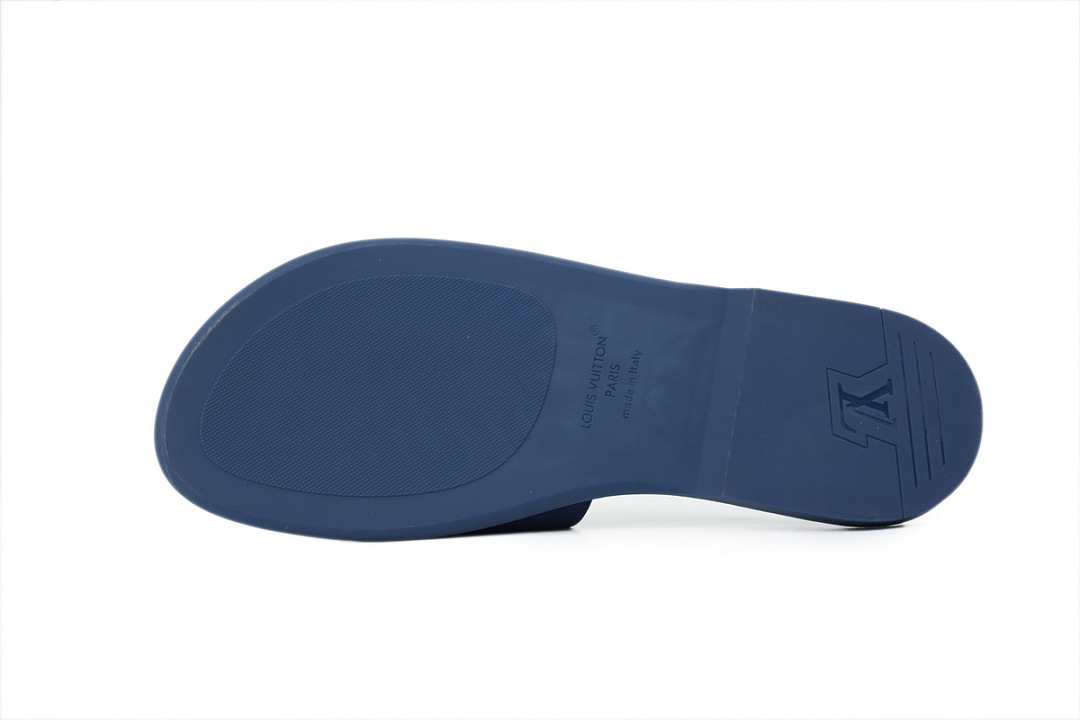 LOUIS VUITTON Portofino Shoes Blue