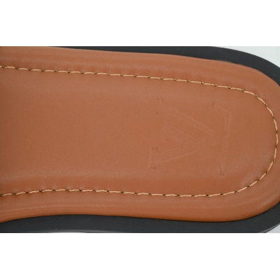 LOUIS VUITTON Portofino Shoes Brown 02