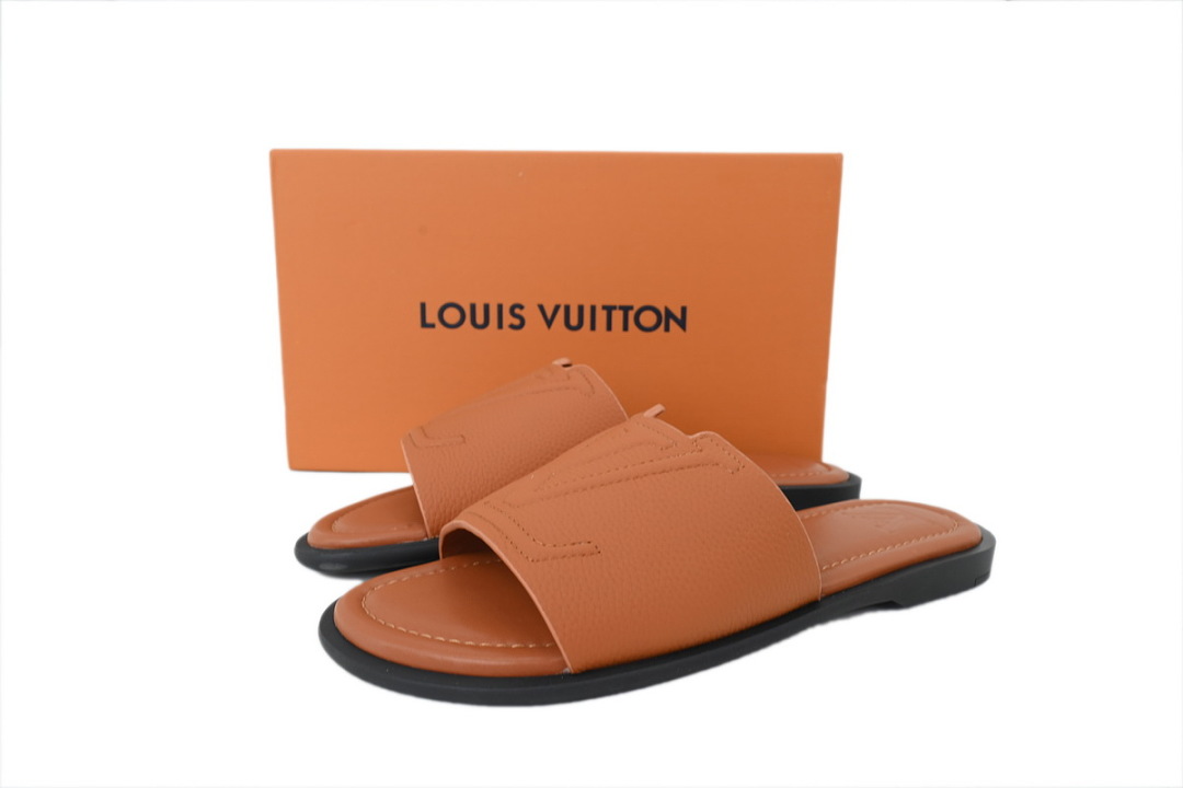Chaussures LOUIS VUITTON Portofino, marron