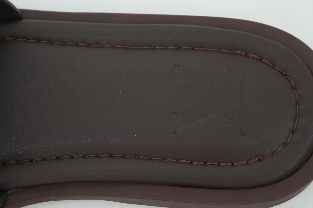 LOUIS VUITTON Portofino Shoes Coffe