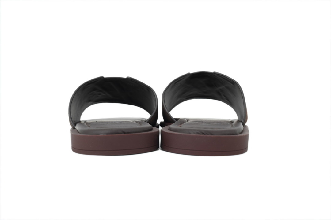 LOUIS VUITTON Portofino Shoes Coffe