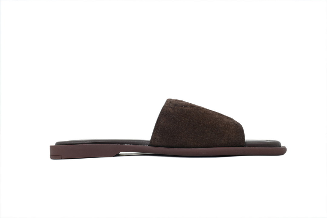 LOUIS VUITTON Portofino Shoes Coffe