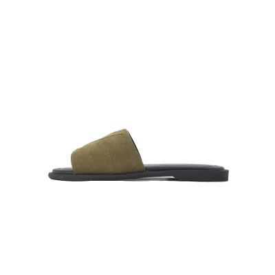 LOUIS VUITTON Portofino Shoes Khaki 01