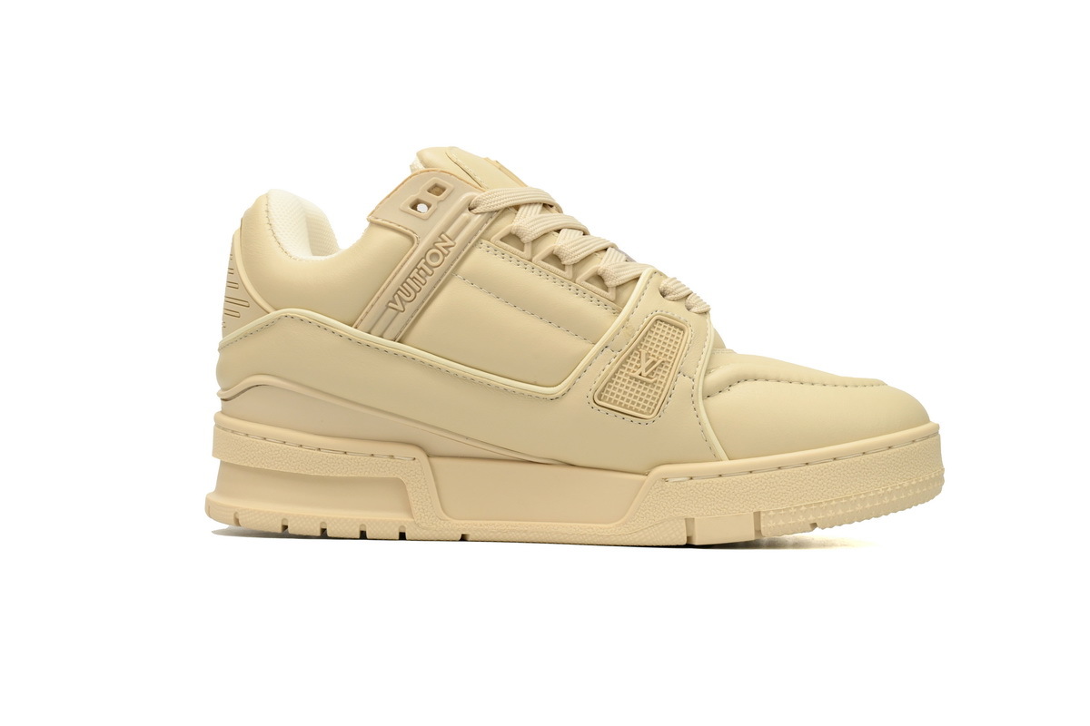 Baskets Louis Vuitton beiges