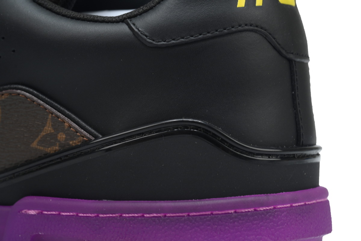 Zapatillas Louis Vuitton, negras y marrones