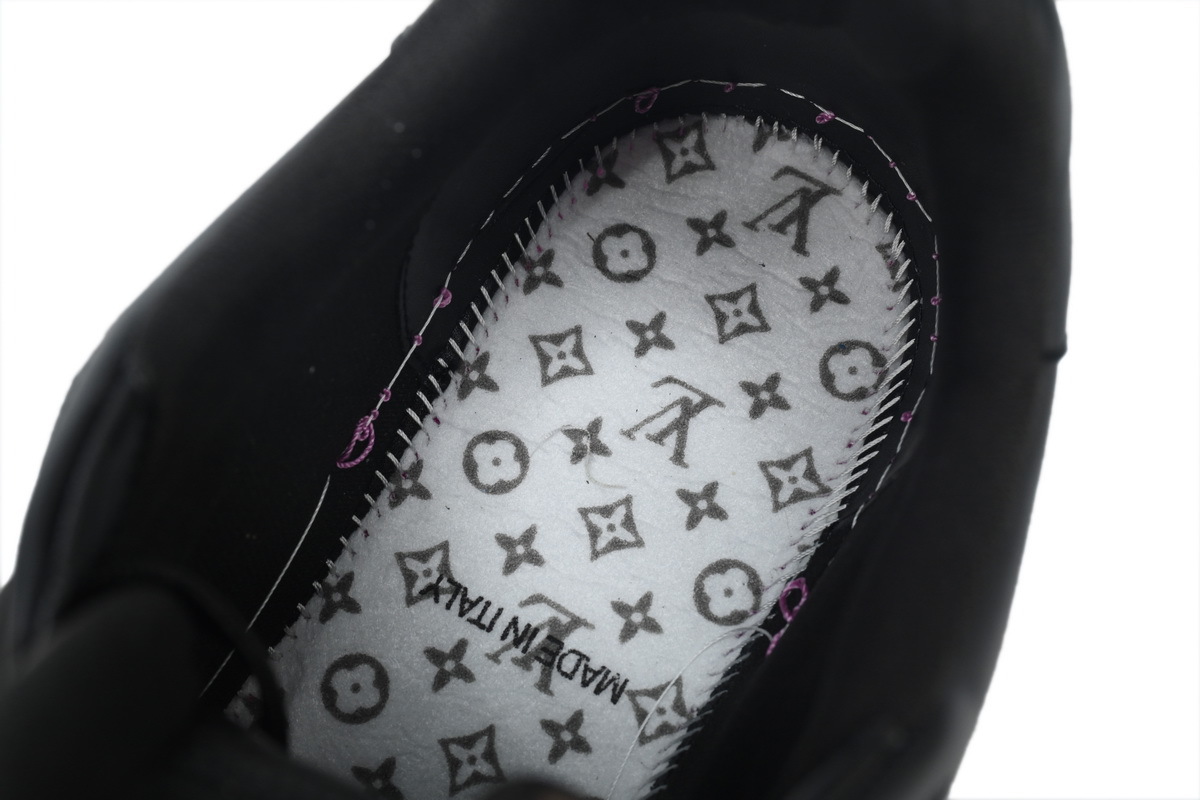Zapatillas Louis Vuitton, negras y marrones
