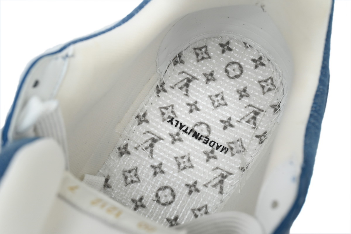 Baskets Louis Vuitton bleues