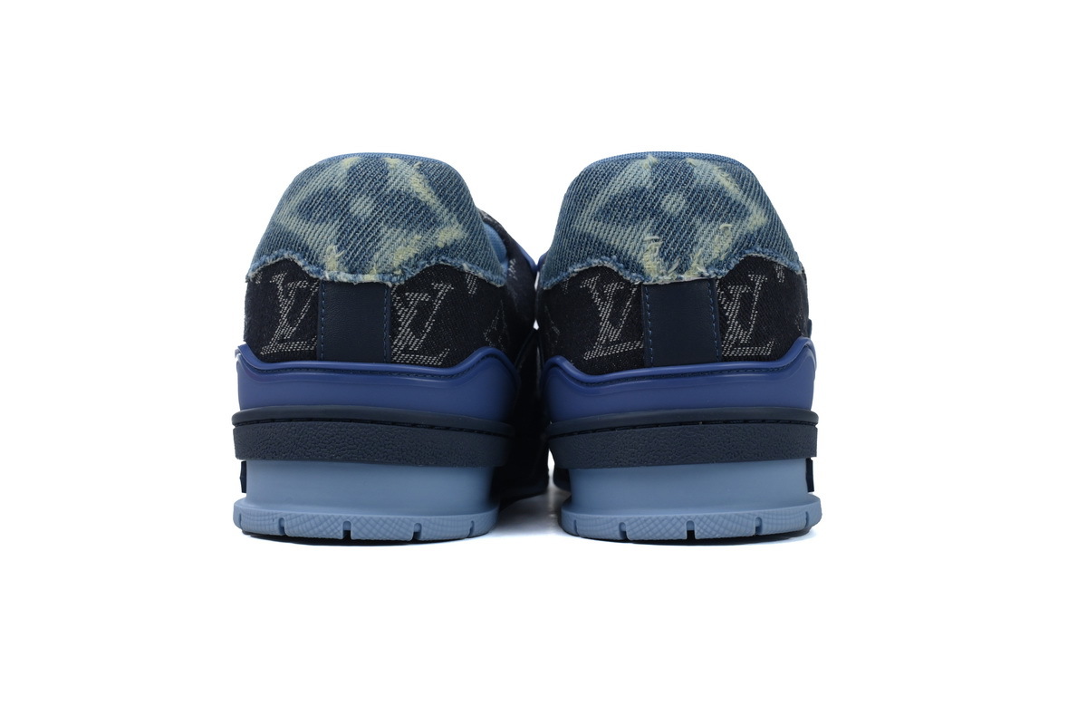 Baskets Louis Vuitton bleues