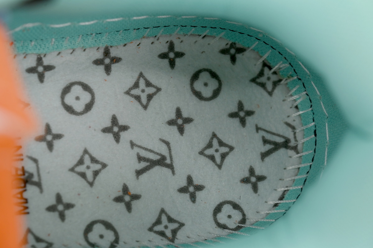 Baskets Louis Vuitton bleues