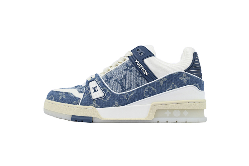 Zapatillas LOUIS VUITTON de denim azul