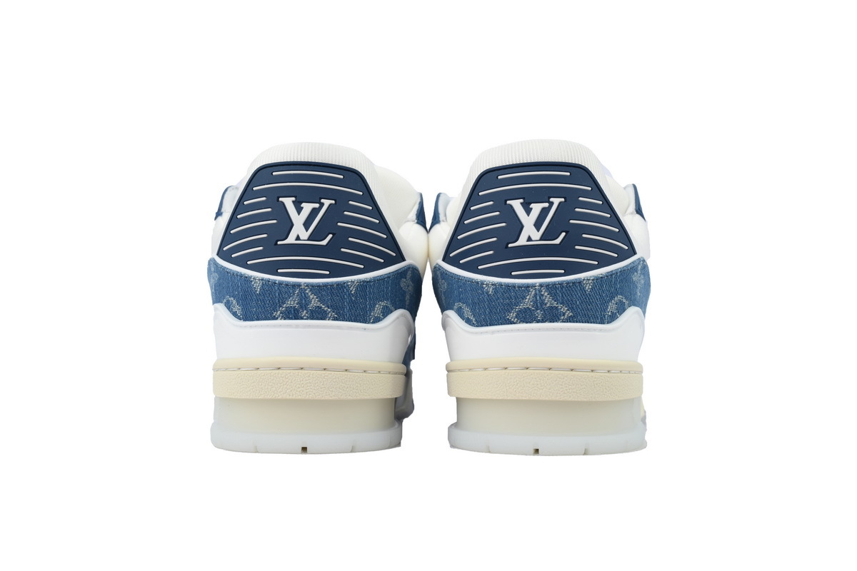 Zapatillas LOUIS VUITTON de denim azul