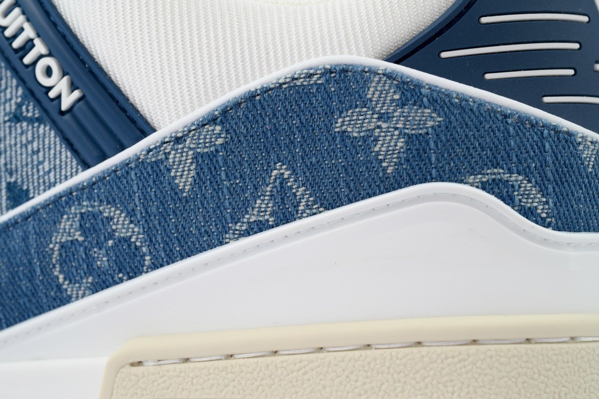 Zapatillas LOUIS VUITTON de denim azul