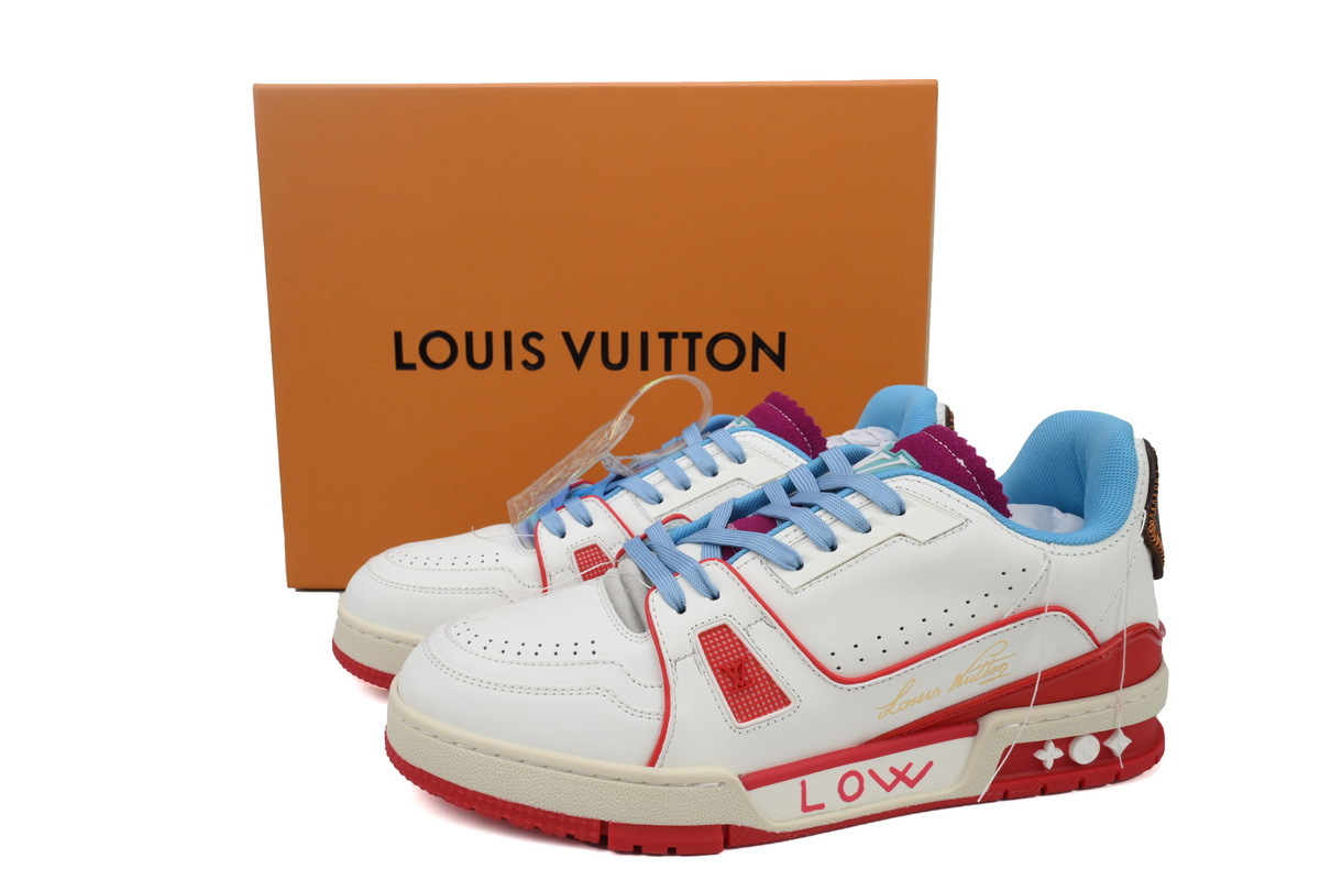 LOUIS VUITTON Trainer Blue Purple