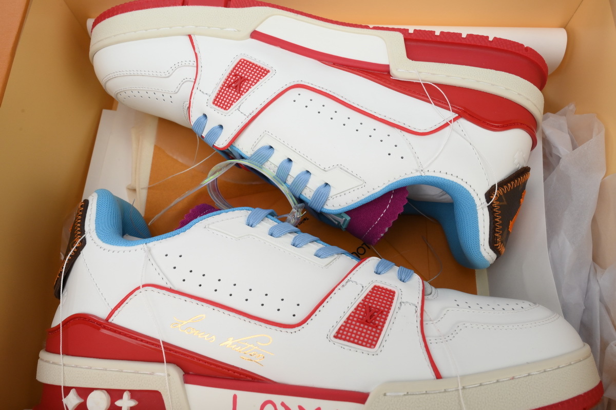 LOUIS VUITTON Trainer Blue Purple