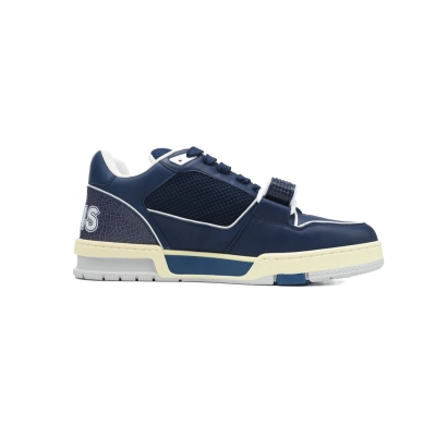 Baskets Louis Vuitton bleu foncé 02