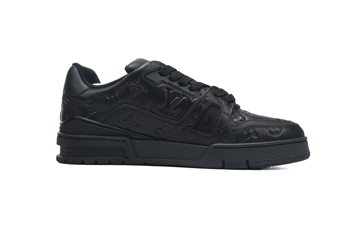 Louis Vuitton Trainer Dark Night Black