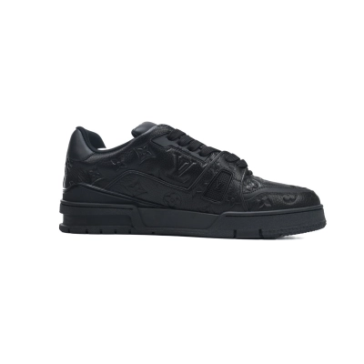 Louis Vuitton Trainer Dark Night Black 02