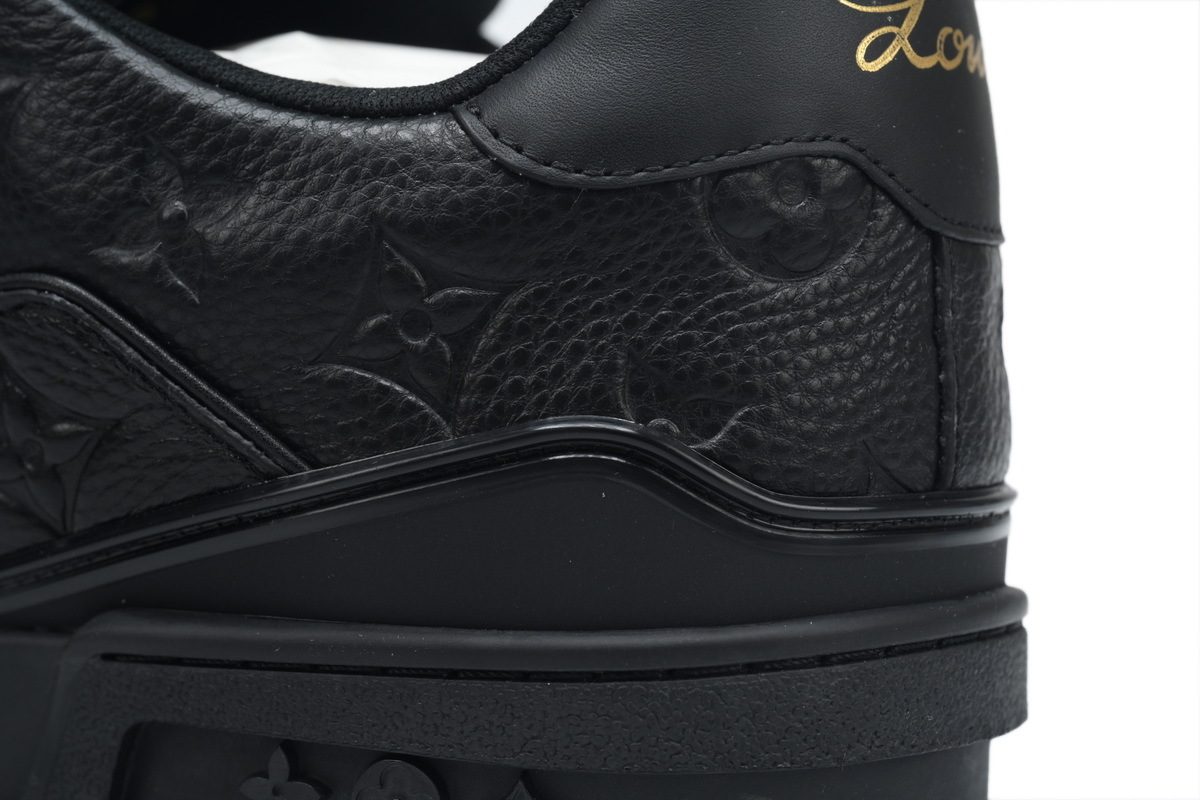 Louis Vuitton Trainer Dark Night Black