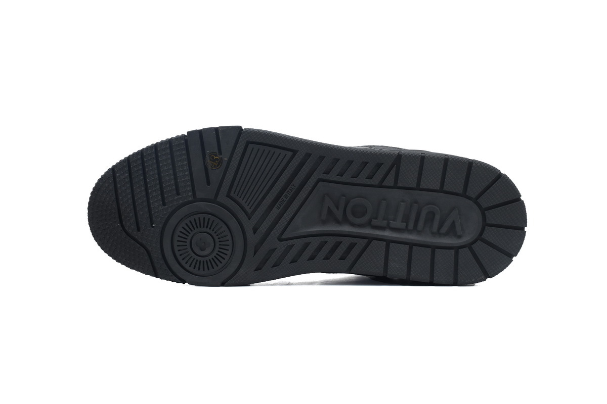 Louis Vuitton Trainer Dark Night Black