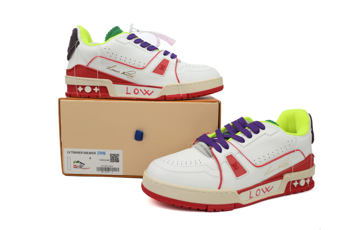 LOUIS VUITTON Trainer Fluorescent Yellow